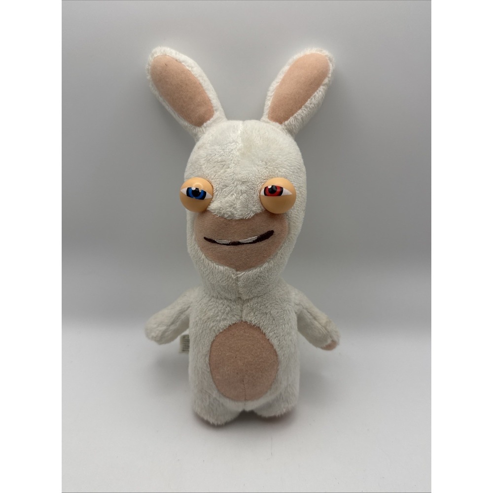 Raving Rabbids Ubisoft McFarlane Toys white rabbit Plush Stuffed Toy 2014